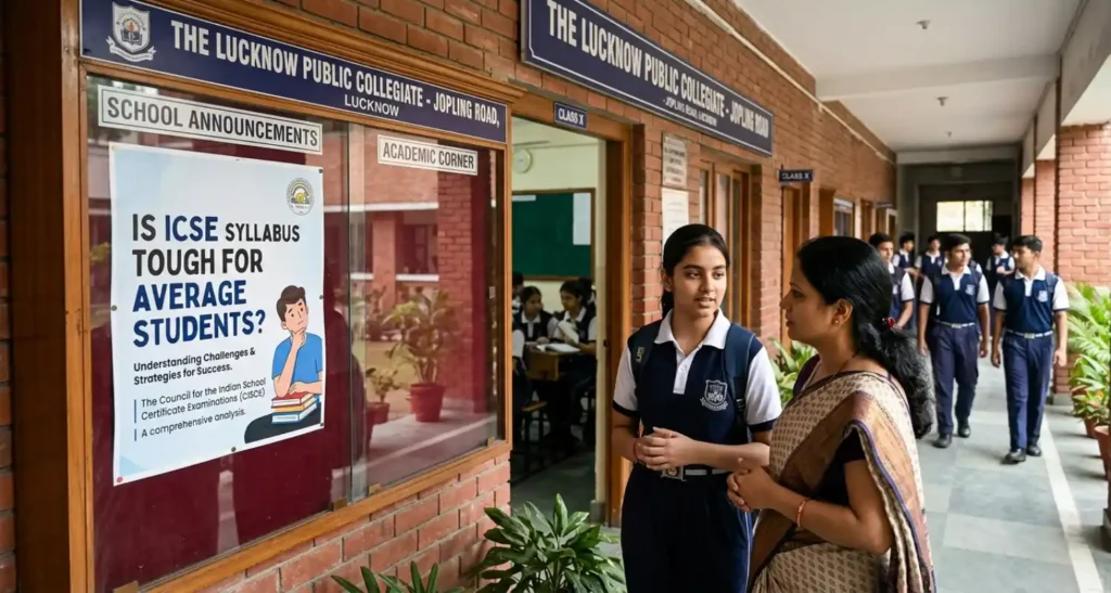 Is ICSE syllabus tough for average students